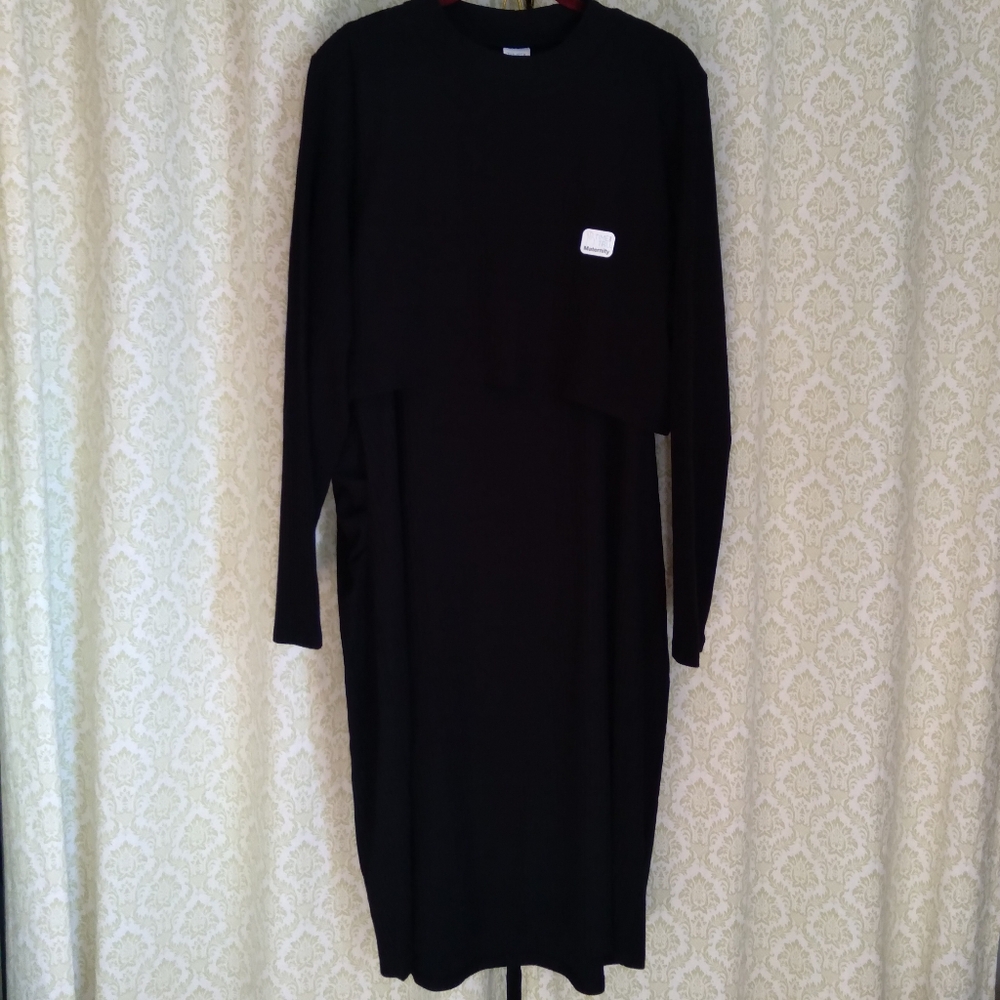 NWT Maternity Ribbed Dress Set 2 Piece 16 - 18 - Picture 3 of 8